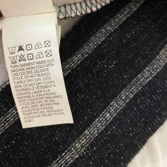 Lucky Brand Super Soft Sweatshirt Pullover Long Sleeve Top Lace Up Front Women's - Picture 7 of 7